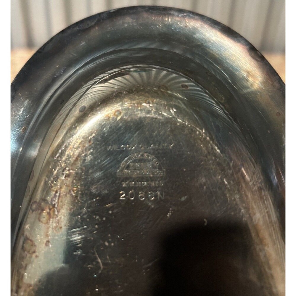Vintage Wilcox Silver Plate Dish